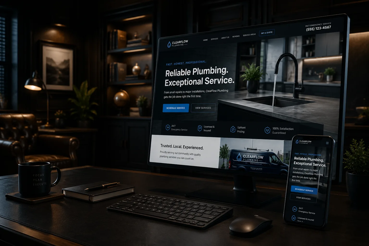 Website Design for NH contractors